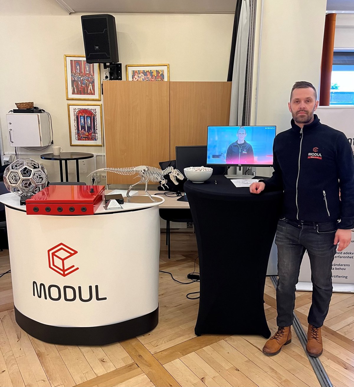 Modul Kalix Modul på Jobb & Utbildningsmässan i Kalix