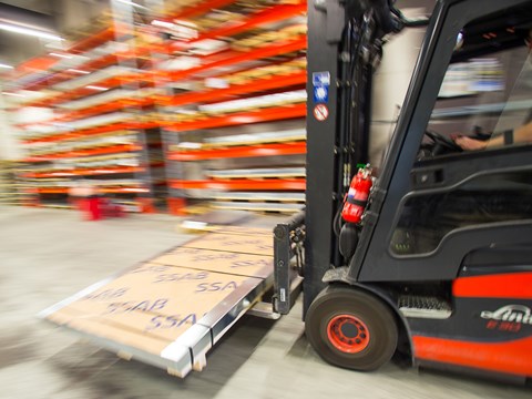 Körning av truck