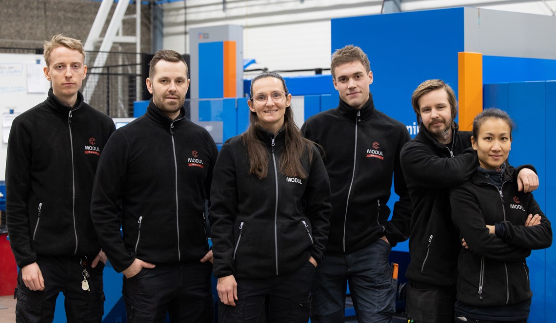 Möt Moduls produktionsledning