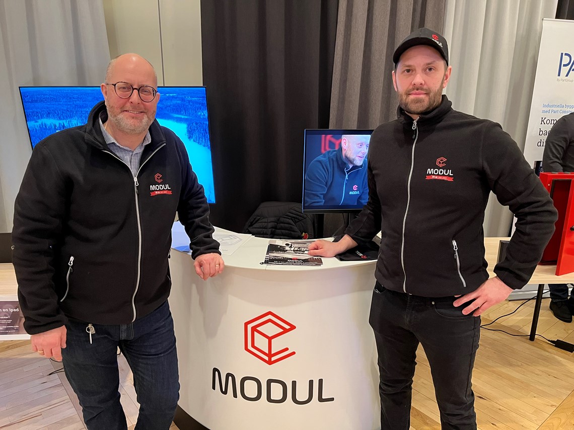 Modul deltar på Jobb & Utbildningsmässa i Kalix