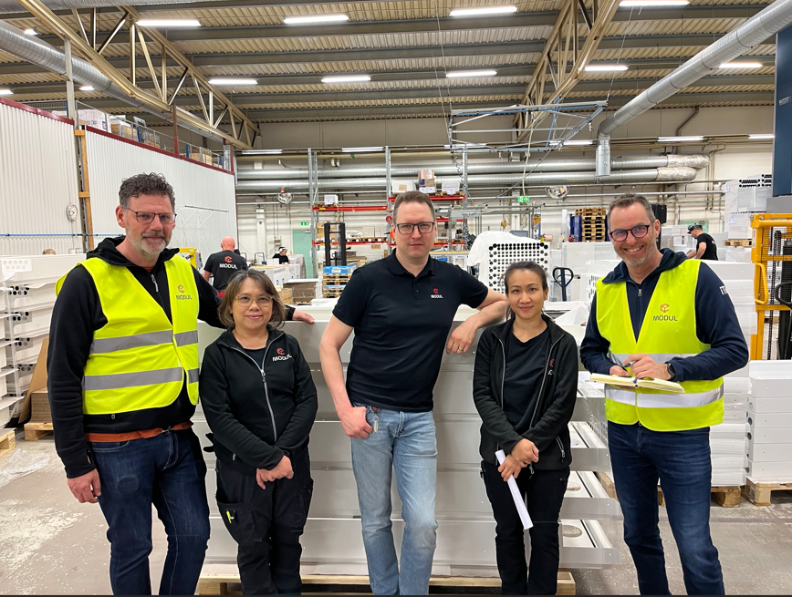 Moduls mod, intresse och vilja att hela tiden bli bättre